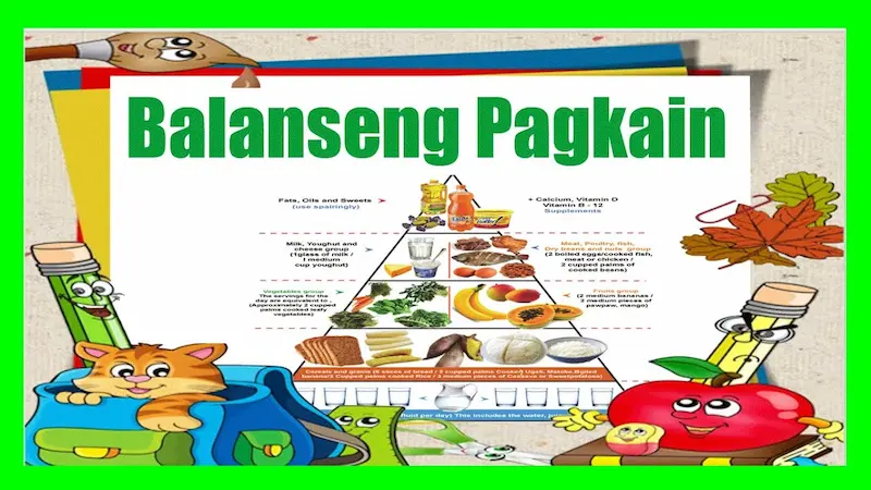 kumain ng balanseng pagkain