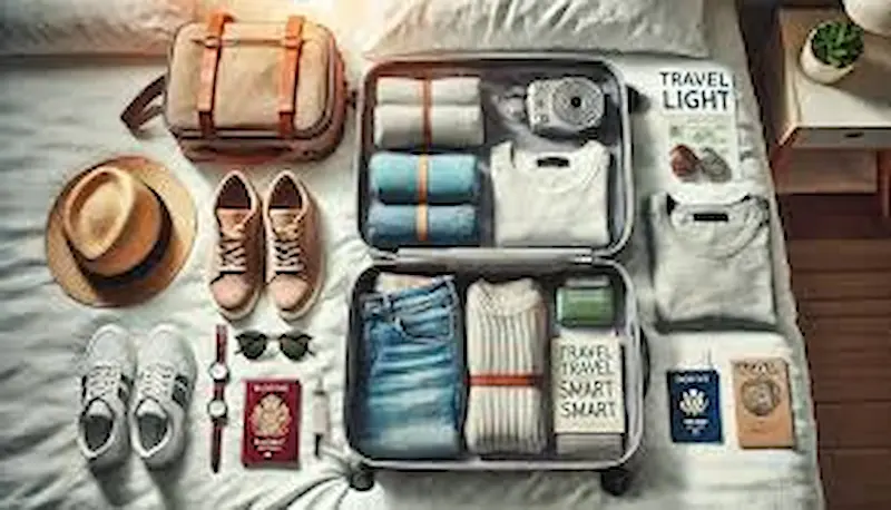 mag-travel light at organized
